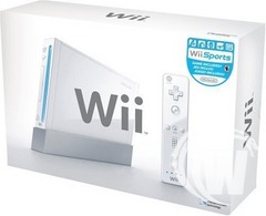 Nintendo Wii Console - White - GCN Compatible - Japanese